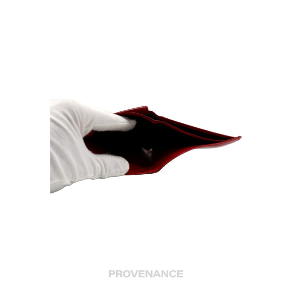 🔴 Louis Vuitton Marco Wallet in Red Epi Marco Malletier - Picture 8 of 9